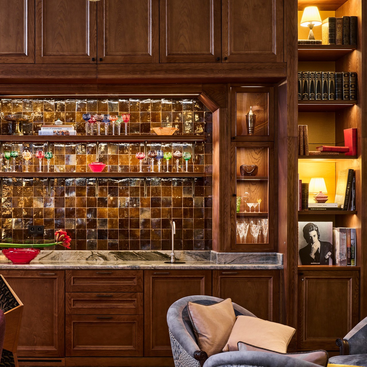 11 SiR hotel Prague x Frantisek Jungvirt glass artist - concept Hencefort, photo by Peter Fabo